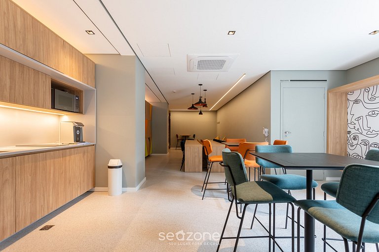 Estudio moderno en cond Ecos Vila Madalena EVM1012