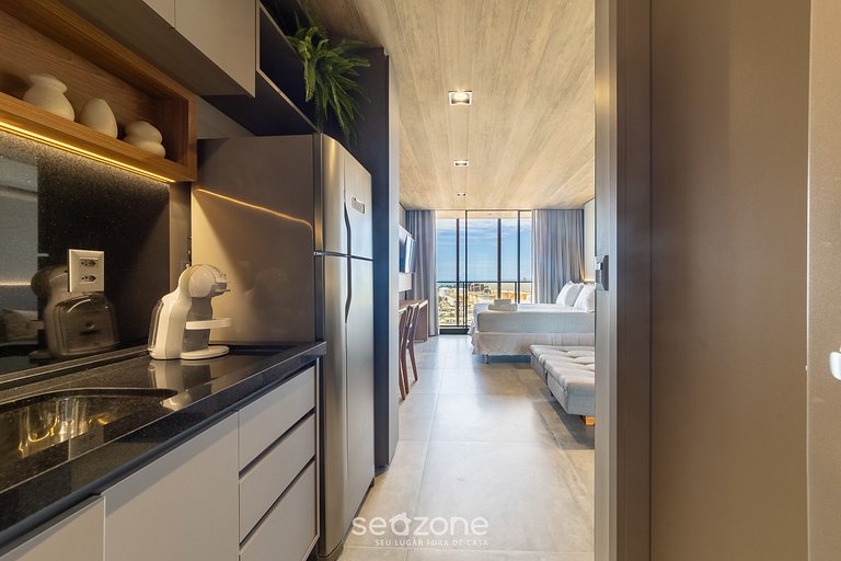 Conforto Vista Lateral Mar na Orla NWT1113