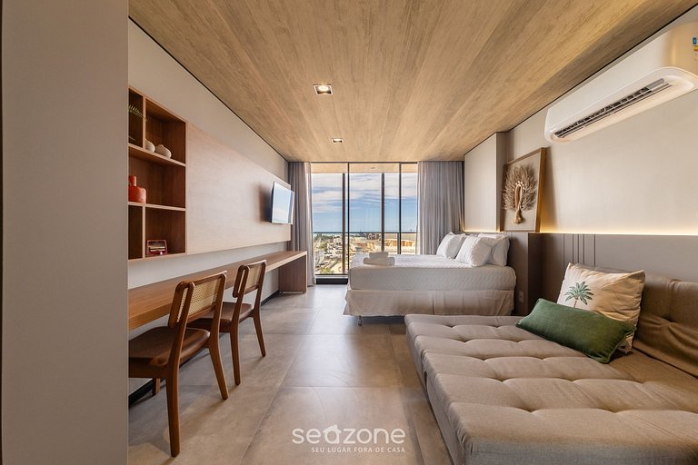 Estudio vista lateral al mar en el borde NWT1113