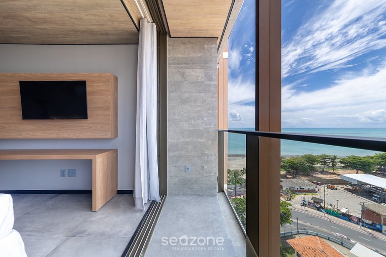 Estudio vista lateral al mar en el borde NWT1113