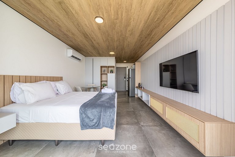 Hermoso estudio con vista lateral al mar - NWT1323