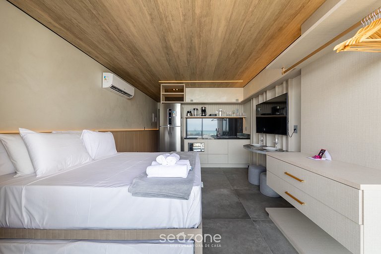 Conforto Vista Lateral Mar na Orla NWT1322