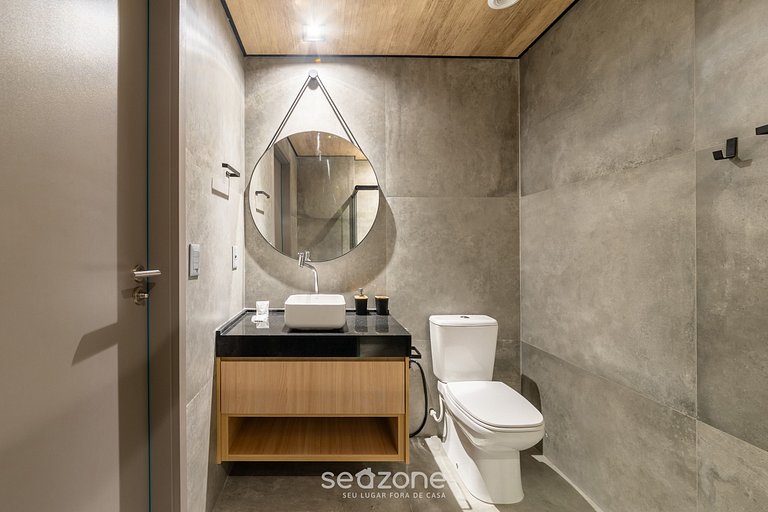 Estúdio Vista Lateral Mar na Orla NWT1322