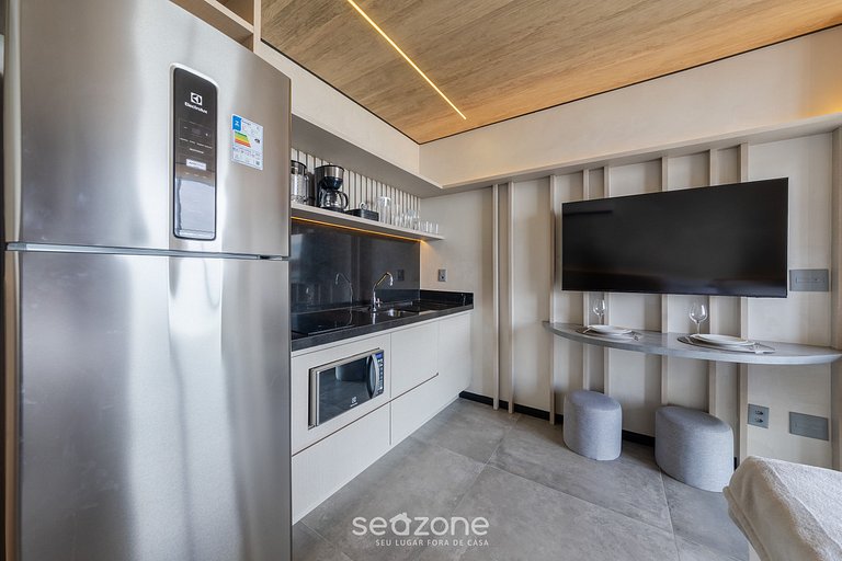 Estúdio Vista Lateral Mar na Orla NWT1322