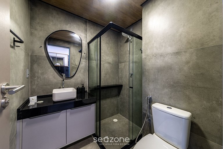 Estúdio Moderno c/ Vista Mar Lateral NWT1423