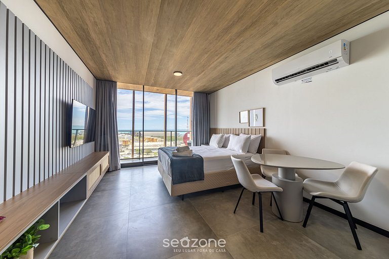 Estudio Moderno con Vista Lateral al Mar NWT1423