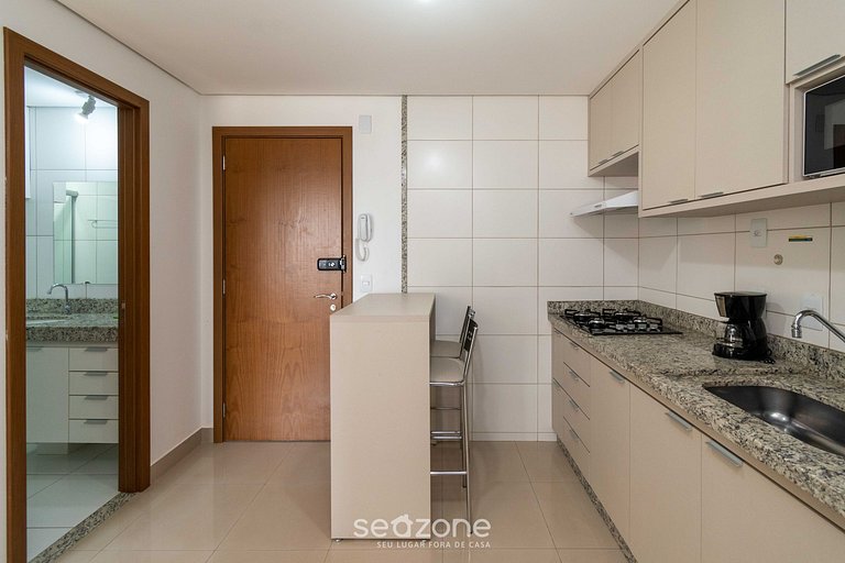 TH1007 Studio lindo, completo e mobiliado no Setor Bueno