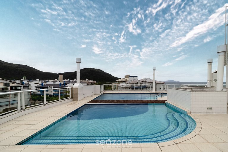 Apartamento Pé na Areia c/ Churrasqueira EAR0411