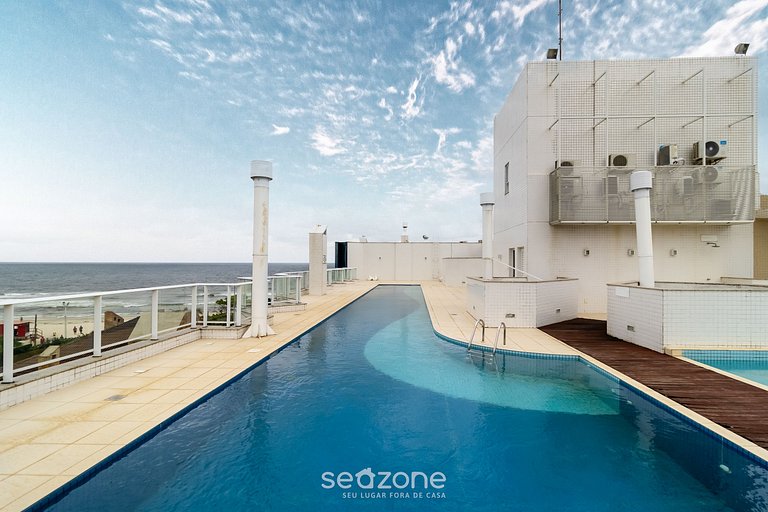 Apto en cond. junto al mar c/ piscina EAR0401