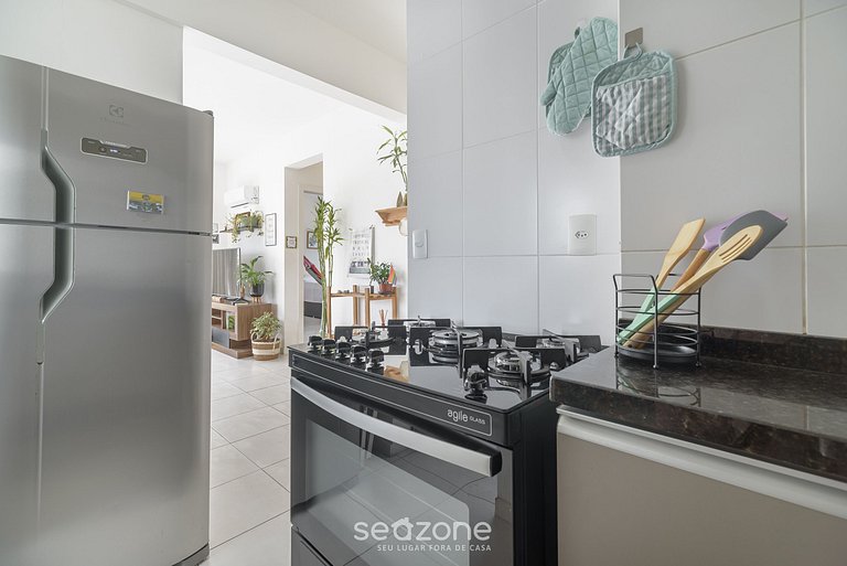 Apt c/Cobertura Prox. à Praia em Floripa- CRI0301