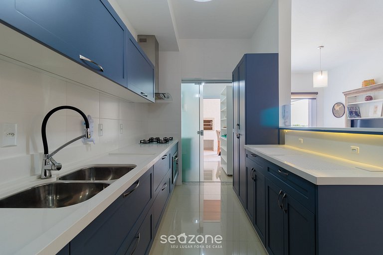 Apto belo e com churrasqueira na varanda VIC0203