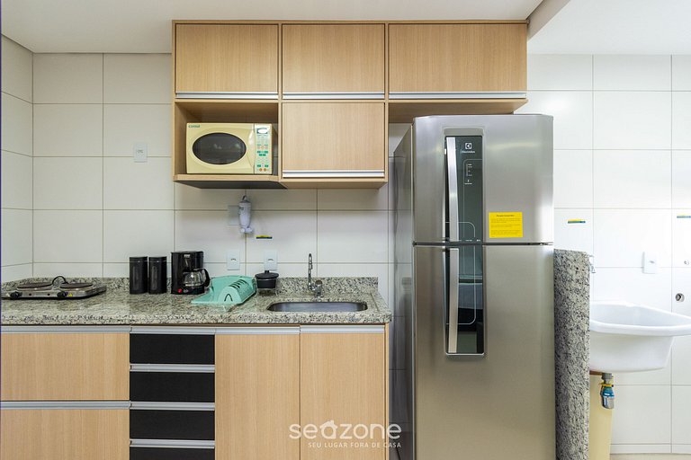 TH1410 Flat aconchegante no Setor Bueno com vista pra cidade