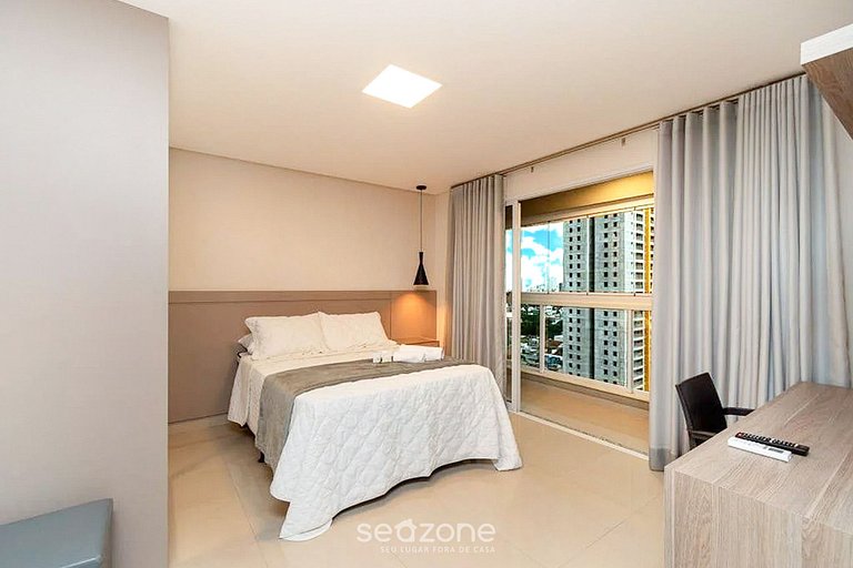 Flat c/ balcón, Setor Bueno - TXP1505