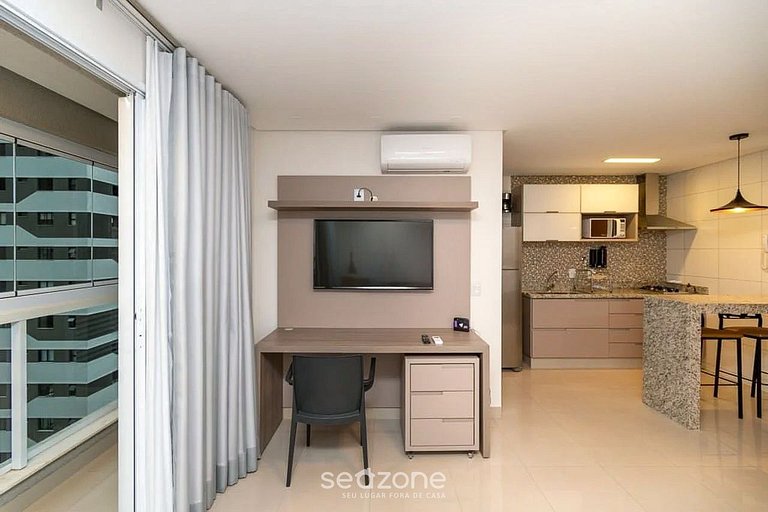 Flat c/ balcón, Setor Bueno - TXP1505