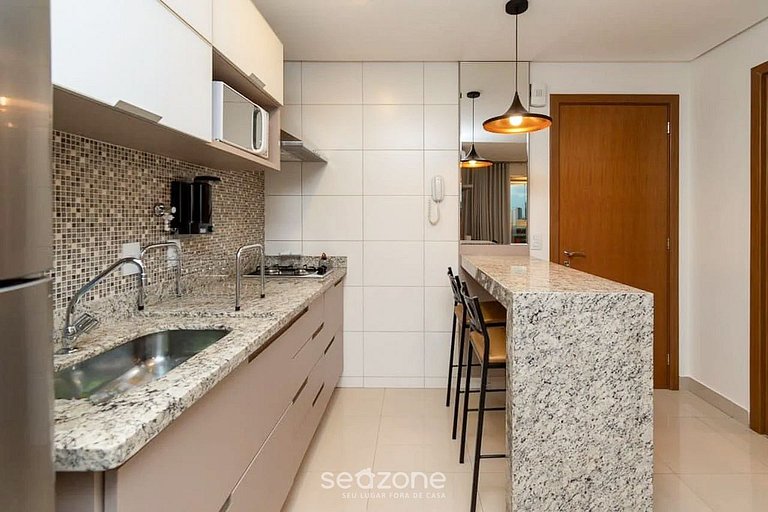 Flat c/ balcón, Setor Bueno - TXP1505