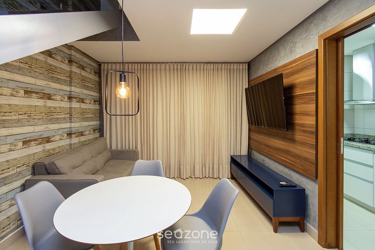 Duplex completo com 1Q, Andar alto - TXP1916