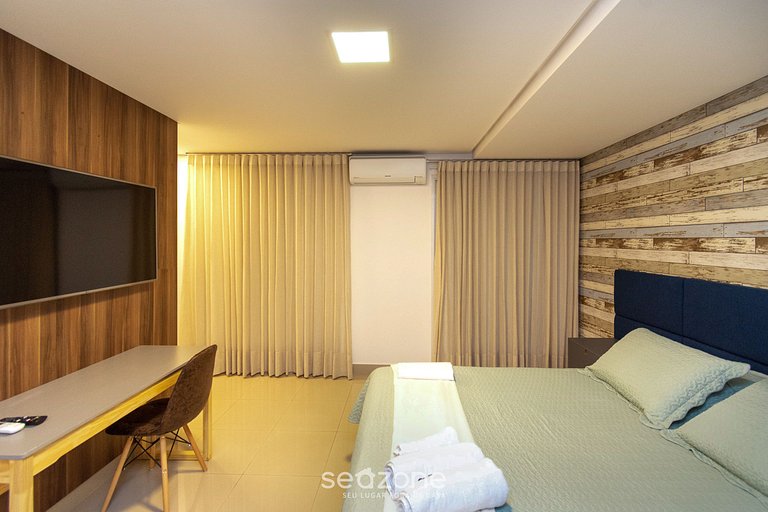 Duplex completo com 1Q, Andar alto - TXP1916