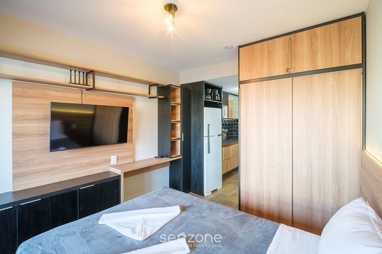 Estudio en Edificio con Piscina en Barra EUB1602