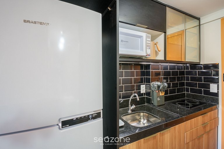 Estudio en Edificio con Piscina en Barra EUB1602