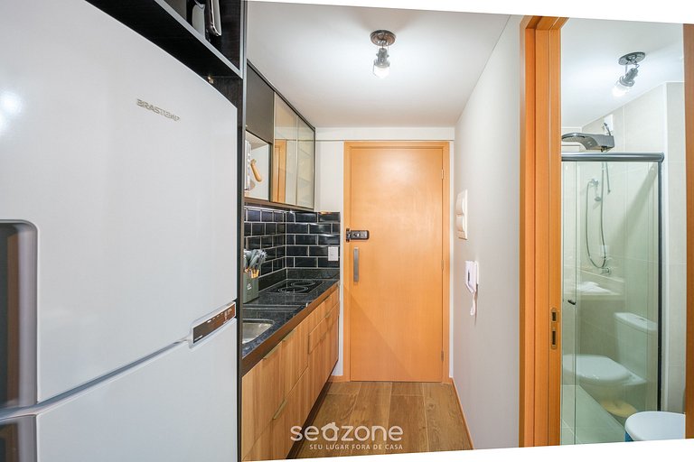 Estudio en Edificio con Piscina en Barra EUB1602