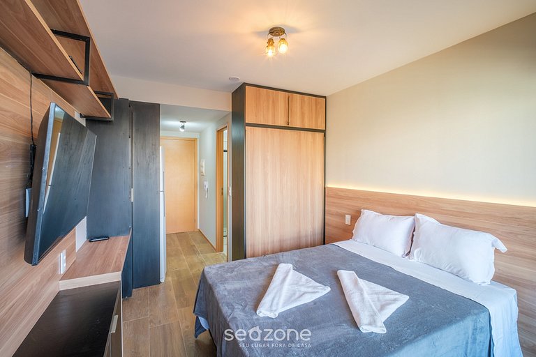 Estudio en Edificio con Piscina en Barra EUB1602