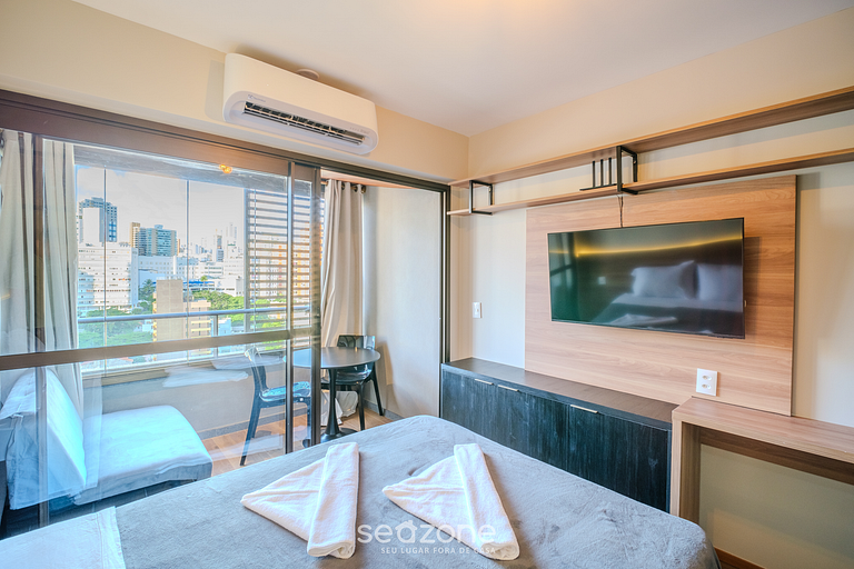 Estudio en Edificio con Piscina en Barra EUB1602