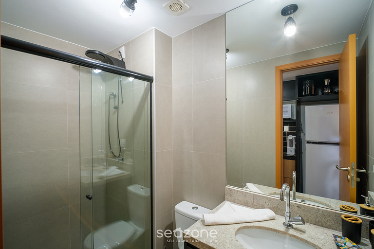 Estudio en Edificio con Piscina en Barra EUB1602