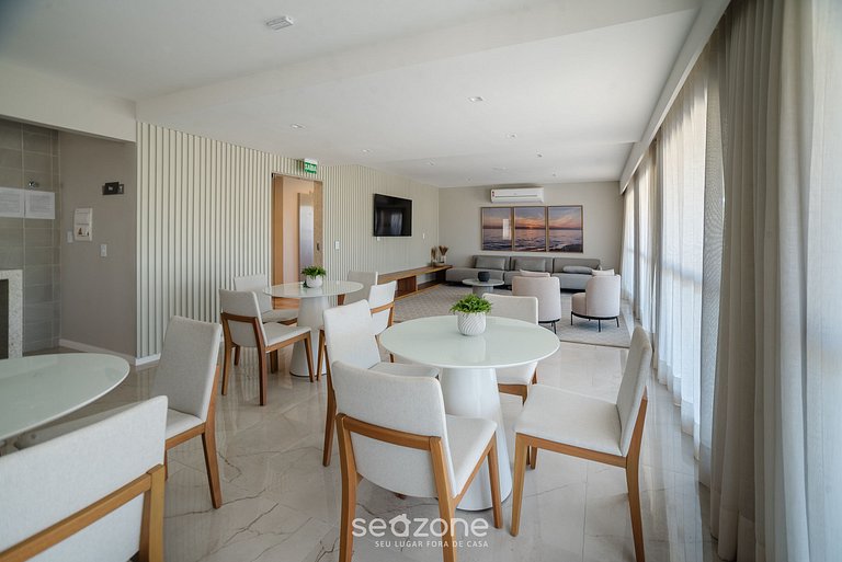 Estudio en cond. c/ piscina a 290m del mar HOA0704