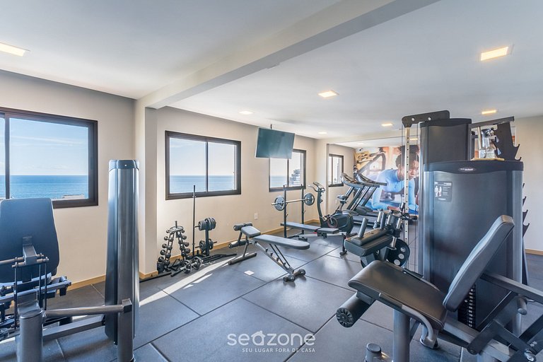 Estudio en cond. c/ piscina a 290m del mar HOA0704