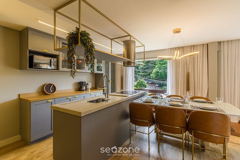 Apto c/ 2 Quartos e Vista Lago RLA0201