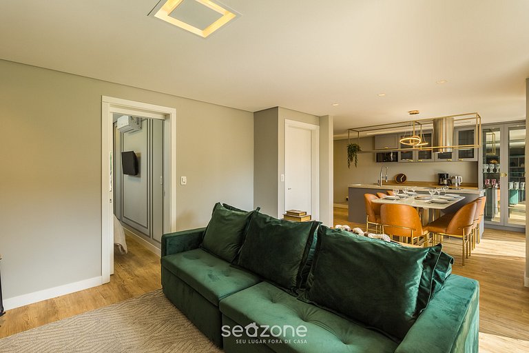 Apto de 2 dormitorios y vista al lago RLA0201