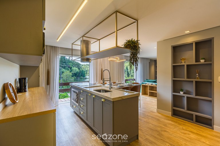 Apto de 2 dormitorios y vista al lago RLA0201