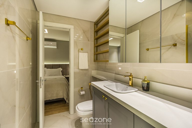 Apto c/ 2 Quartos e Vista Lago RLA0201