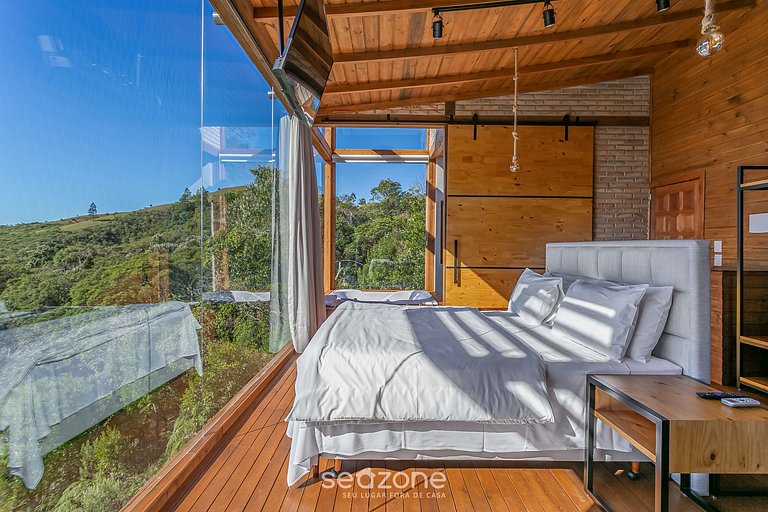 Charmosa cabana na serra c/jacuzzi VST014