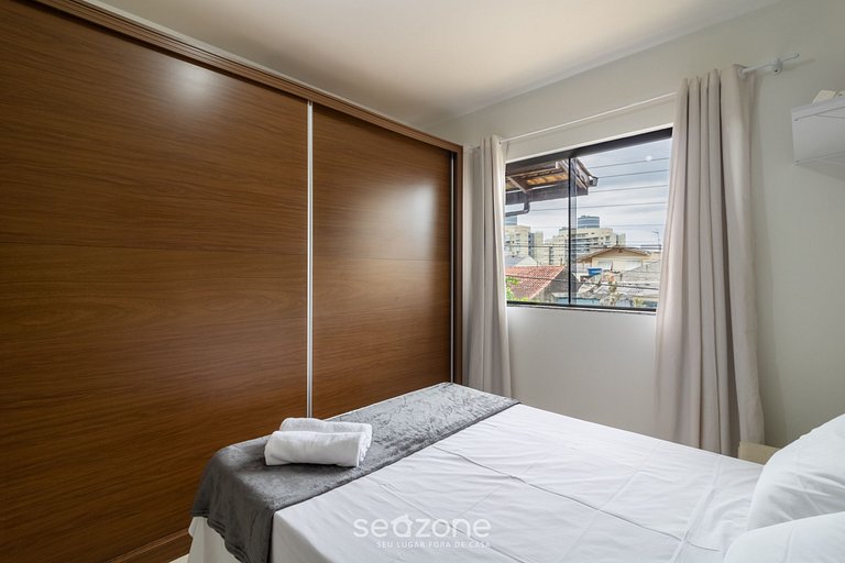 Sobrado 3Q c/ Churrasq. 700m da Praia RPP0678