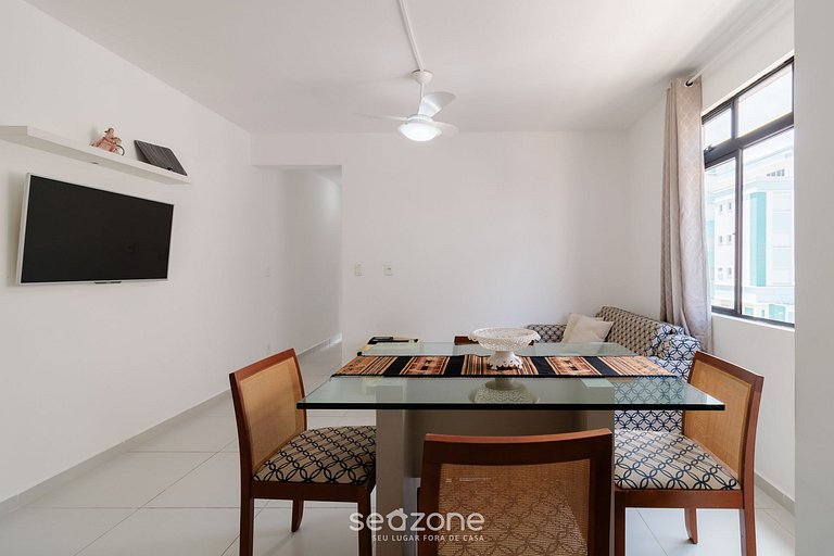 Apto lindo a 600m da Praia de Canasvieiras ACE0201