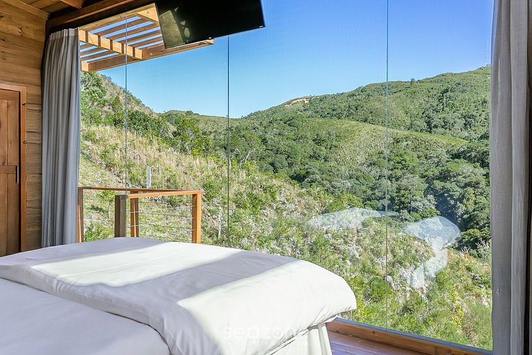 Increíble cabaña con vista a la montaña VST021