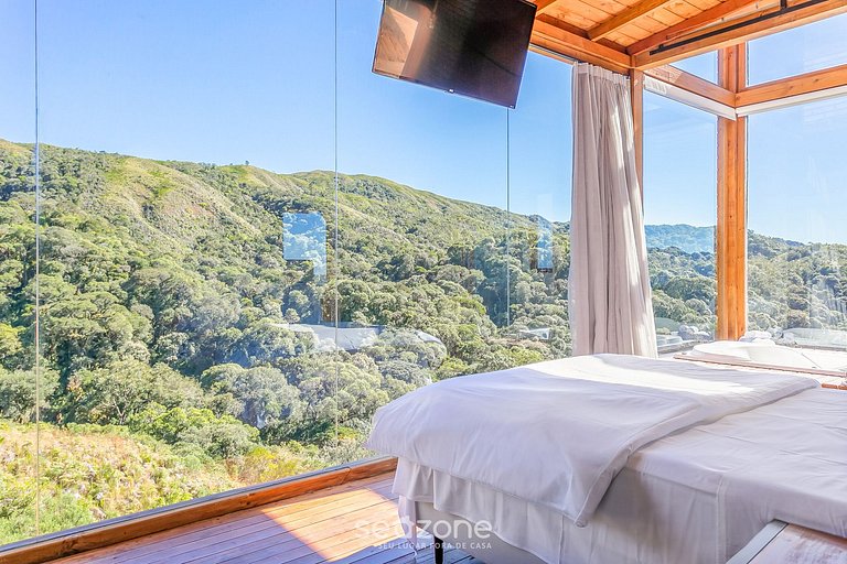 Increíble cabaña con vista a la montaña VST021