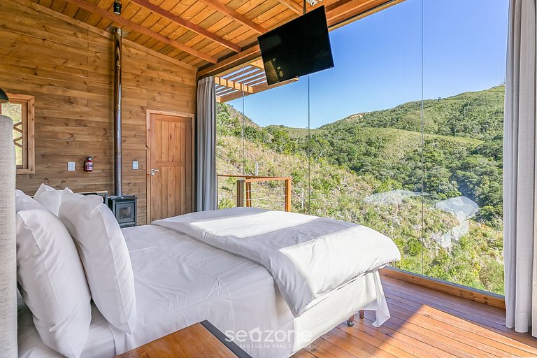 Increíble cabaña con vista a la montaña VST021