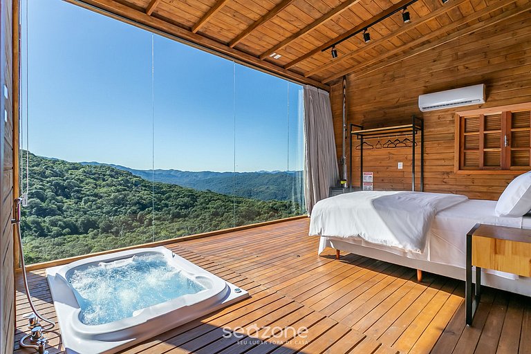 Cabaña con vista Serra Catarinense VST023