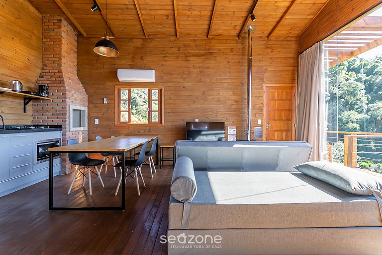 Cabaña con vista Serra Catarinense VST023