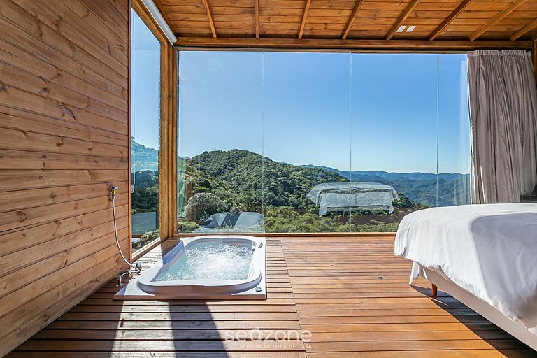 Cabaña con vista Serra Catarinense VST023