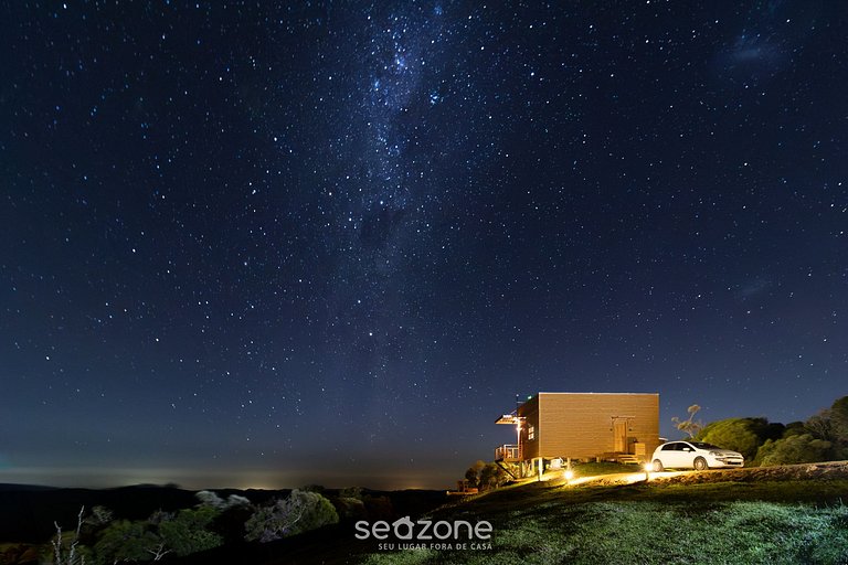 Cabaña con Vista a la Sierra en Anitápolis VST032