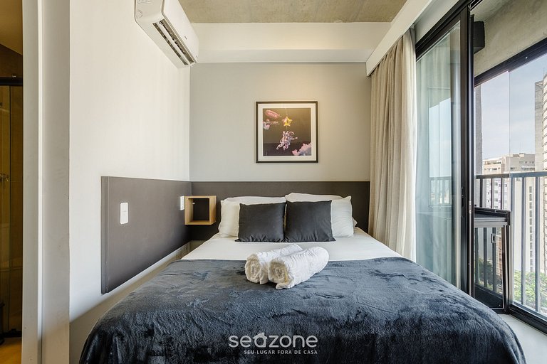 Estudio en Bela Vista a 950 m del metro - VNU1405