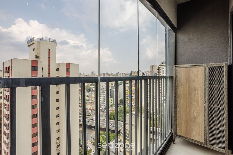 Estudio en Bela Vista a 950 m del metro - VNU1405