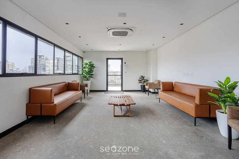 Estudio c/ balcón en Bela Vista | VNU1613