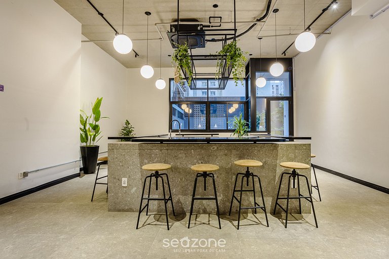 Estudio c/ balcón en Bela Vista | VNU1613