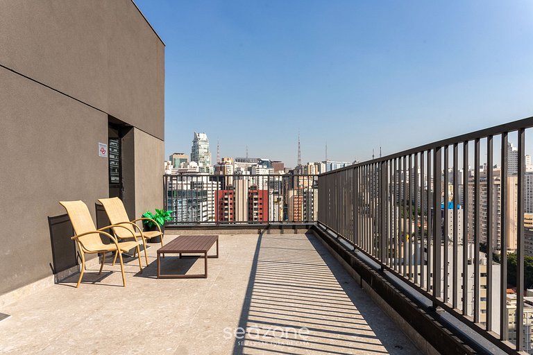 Estudio c/ balcón en Bela Vista | VNU1613