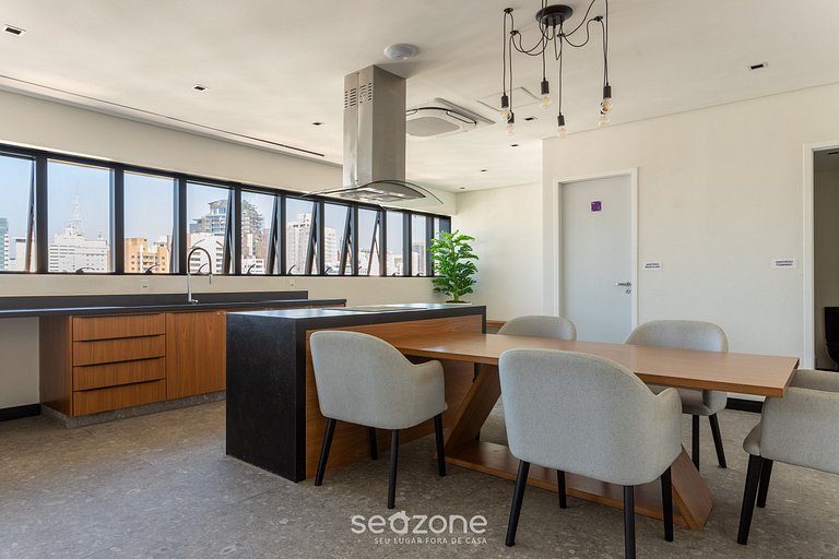 Estudio c/ balcón en Bela Vista | VNU1613