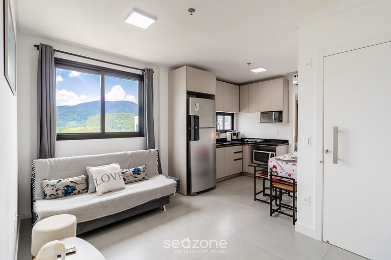 Apto 2D c/piscina y gimn. 280m playa MHF1909